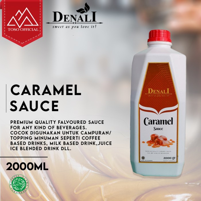 

DENALI FLAVOURED SAUCES CARAMEL TOPPING SAUCE