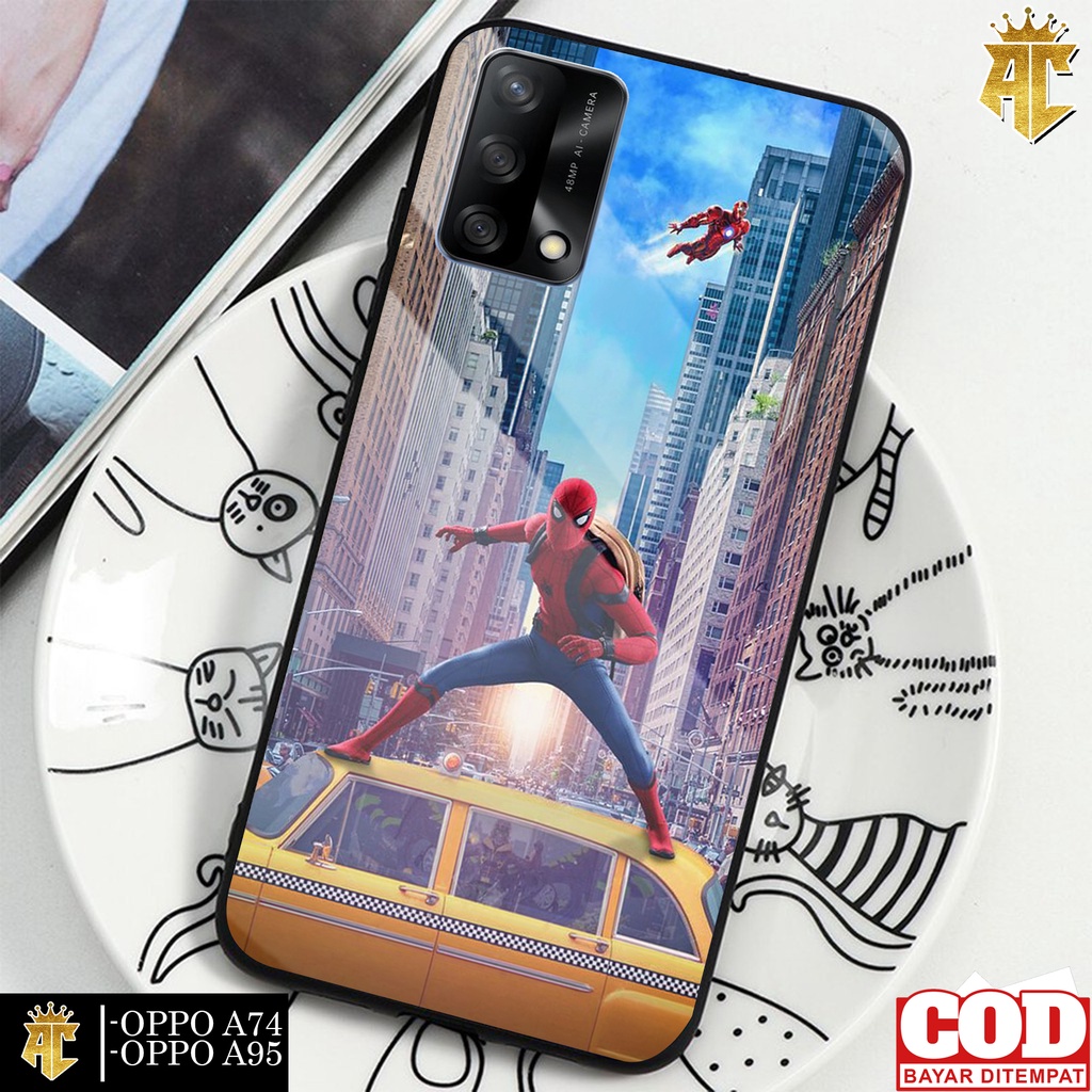Case OPPO A74/OPPO A95 - Casing OPPO A74/OPPO A95  Terbaru 2021 AERO CASE [ SPDR ] Silikon OPPO A74/