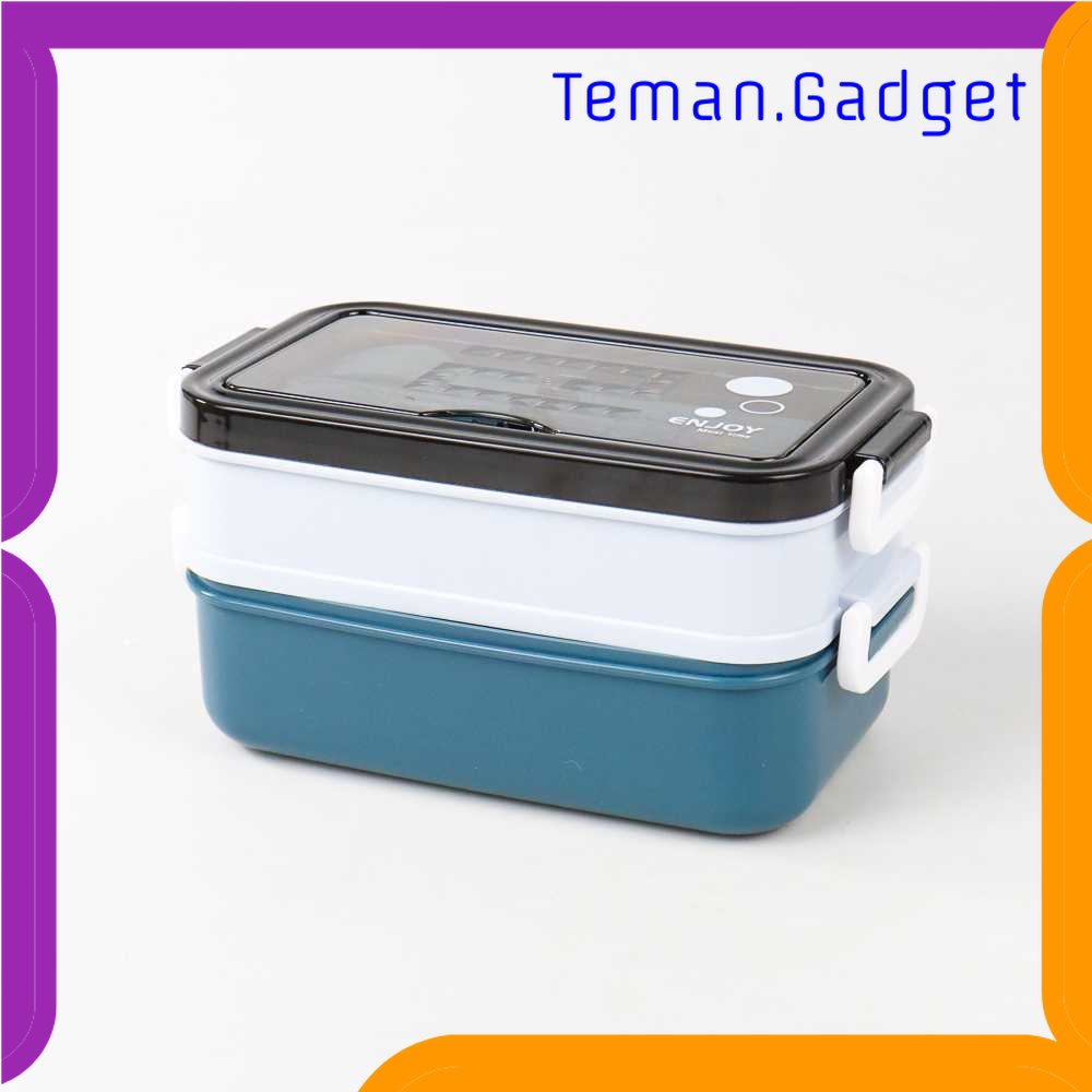 TG - DPR SDGRP Kotak Makan Lunch Bento Box Food Container Double Layer Bowl - JT-008