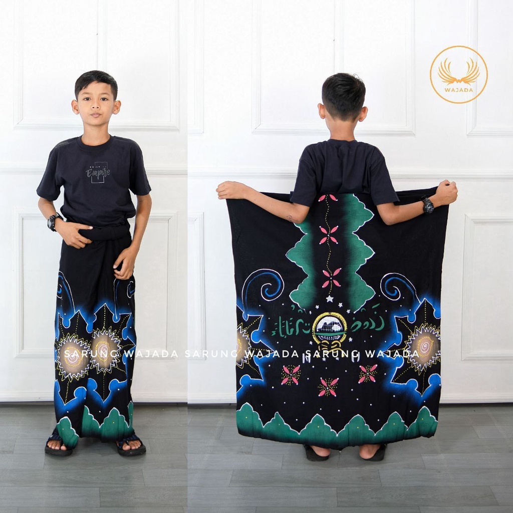 SARUNG ANAK SD SAMPE SMP | SARUNG BATIK LUKIS | LUKIS HANDMADE SARUNG GUZ AZMI