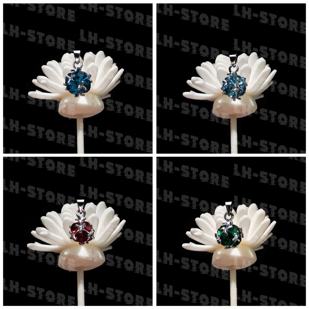 Terbaru Liontin Kristal Pilihan Pria Wanita dan Pilihan Kalung Titanium Anti Karat