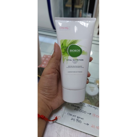 Biokos Vital Nutrition Nutrient Mask / Masker Wajah / Masker Biokos