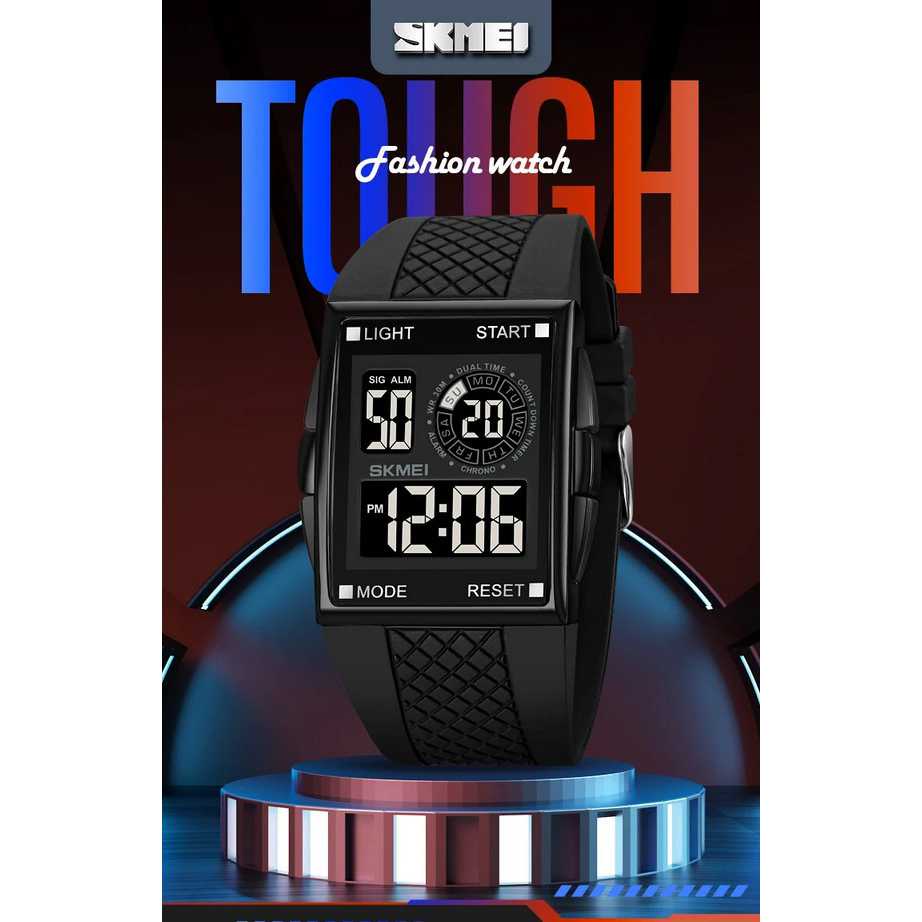 SKMEI Jam Tangan Digital Pria Waterproof 30M- 1967