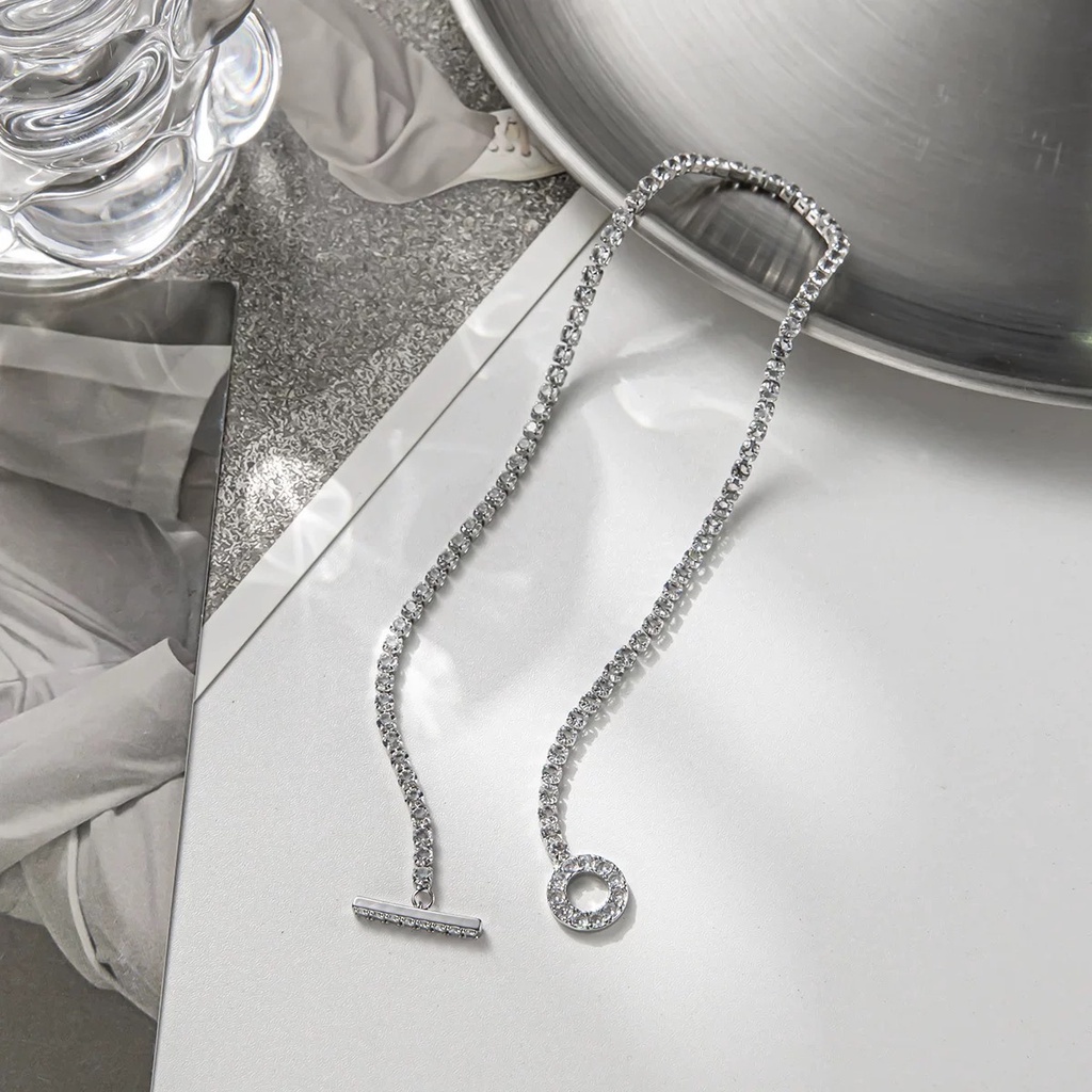 Choker Korea Zircon Shiny Untuk Wanita