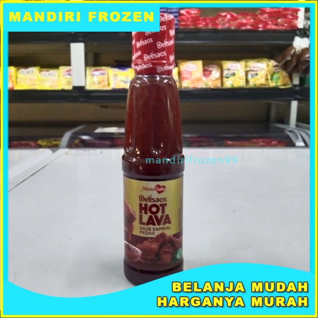 

Saus Sambal Pedas Hot Lava MAMASUKA 130 gram