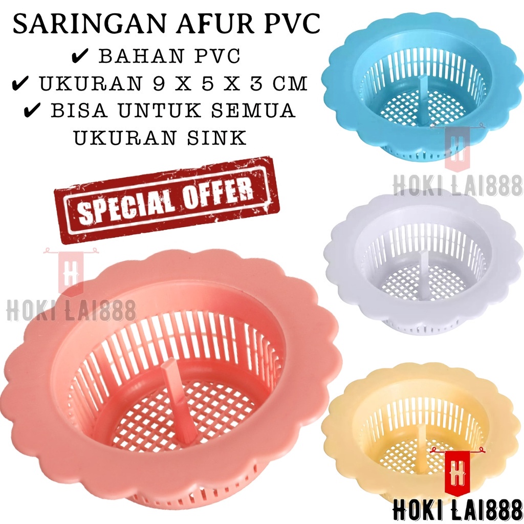 [HKL] Saringan Afur Pvc / Saringan Afur Bak Sampah  Wastafel Pvc / Saringan Wastafel Pvc