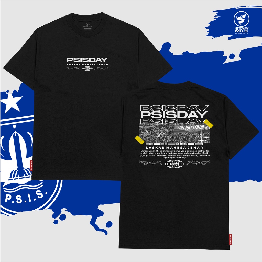 Kaos Psis Semarang PSISDAY Football Culture Original Fans Mahesa Jenar Awaydays StarmilS 10925
