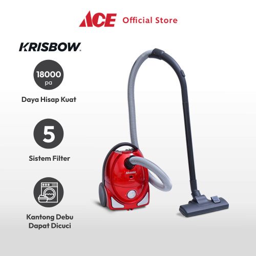 	 Ace - Krisbow Penghisap Debu Kering Sl237E Alat Pembersih Cleaning Tool Vacuum Cleaner Peralatan Kebersihan Penyedot Kotoran	
