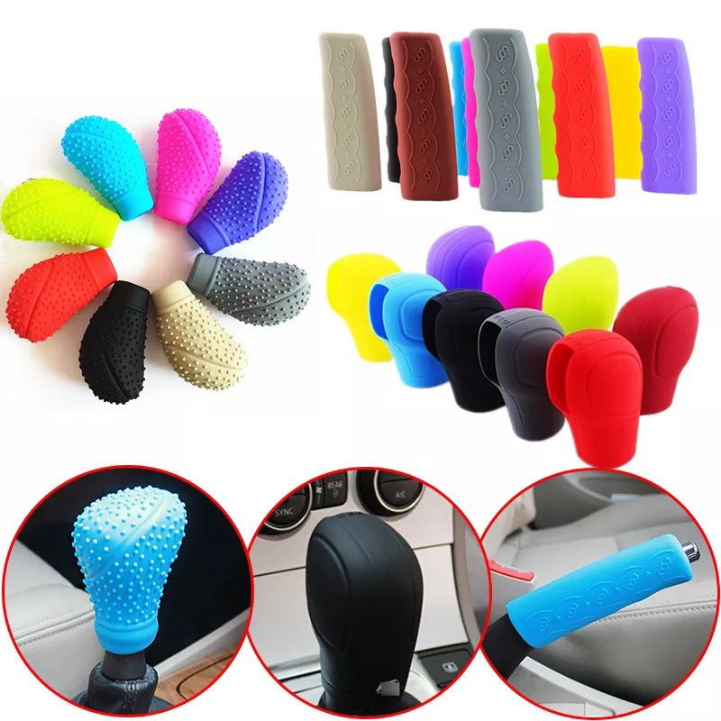 Sarung Rem Tangan Mobil Tuas Gigi Mobil Cover Operan Gigi Mobil Matic Manual