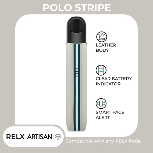 RELX Artisan Device Polo Stripe