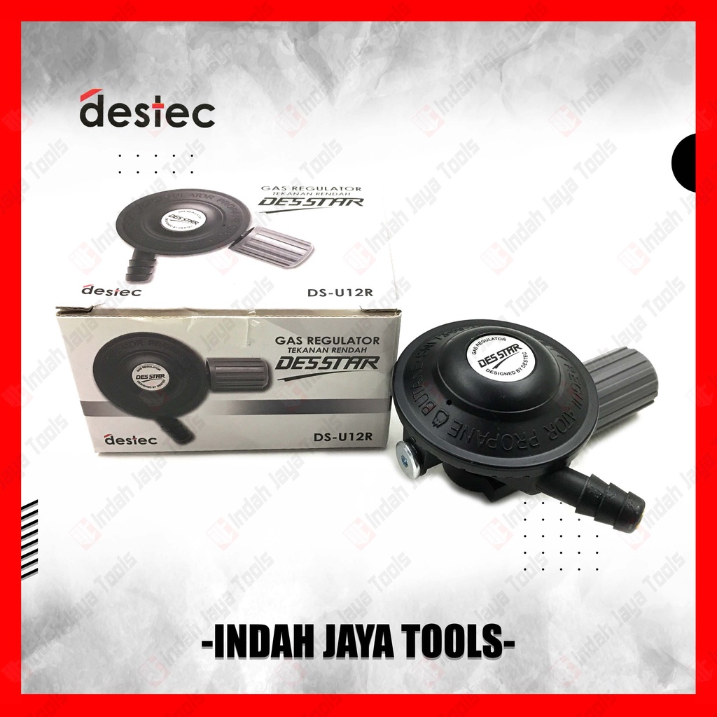 DESTEC DESSTAR DS-U12R Regulator Gas LPG Tekanan Rendah Meter