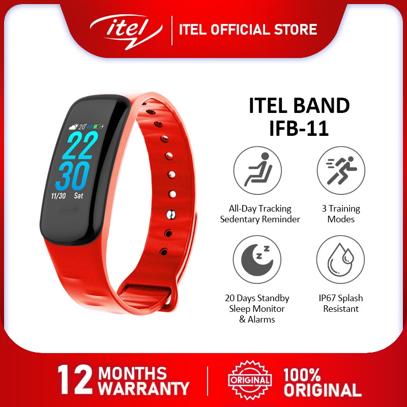 itel IFB-11-Smart band with HD Color display combination of design, durability and fitness