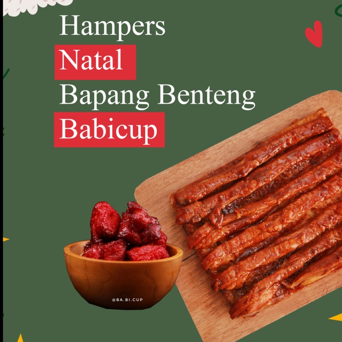 

Hampers Natal Babicup Babi Panggang Benteng