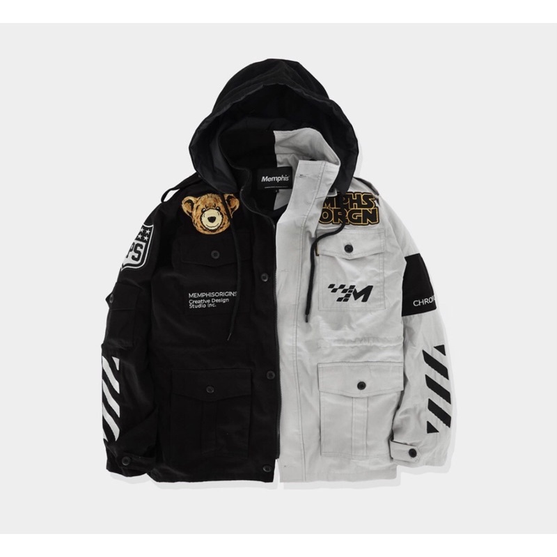 MEMPHISORIGINS CHRONICLE PARKA JACKET SIZE L