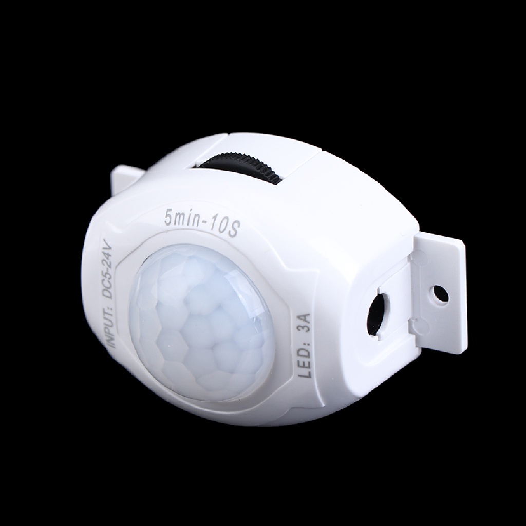 [Birth] Sensor Gerak DC 5V 12V Saklar Lampu Detektor Gerakan Timer Aktif Otomatis [ID]