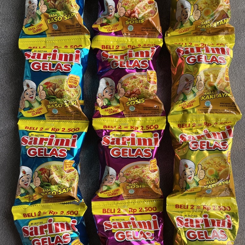 

SARIMI GELAS - 10pcs
