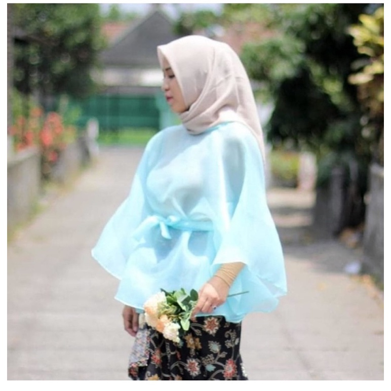 Sale Long Cape Cape Brokat , Outer Organza Premium, Baju Kondangan, Long Cape, Outer Cape