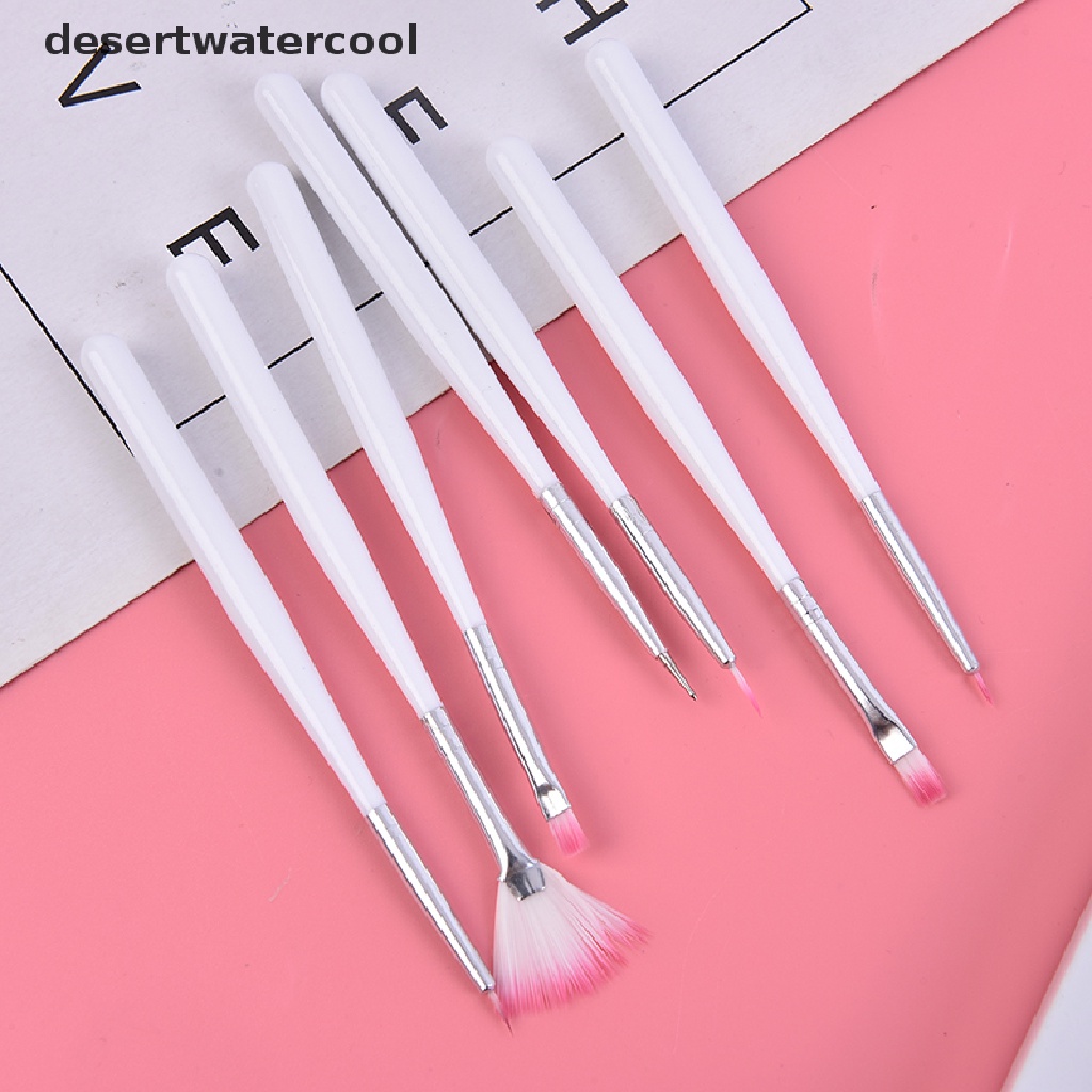 Deid 7pcs Kue Icing Decorag Paing Brush Fondant Dusg Sugarcraft DIY Alat Martijn