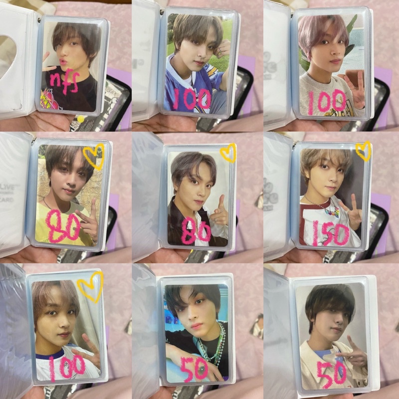 all about haechan photocard pc nct 127 dream 2020 2021 pp sg22 keycard voucher card minibag ar castl