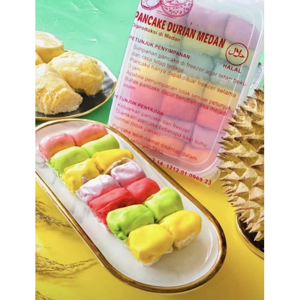 

pancake durian UCOK isi 21pcs