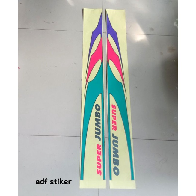 Stiker List Body Daihatsu Espass Super Jumbo 1.0 1.3 1.5 1300 espass zebra