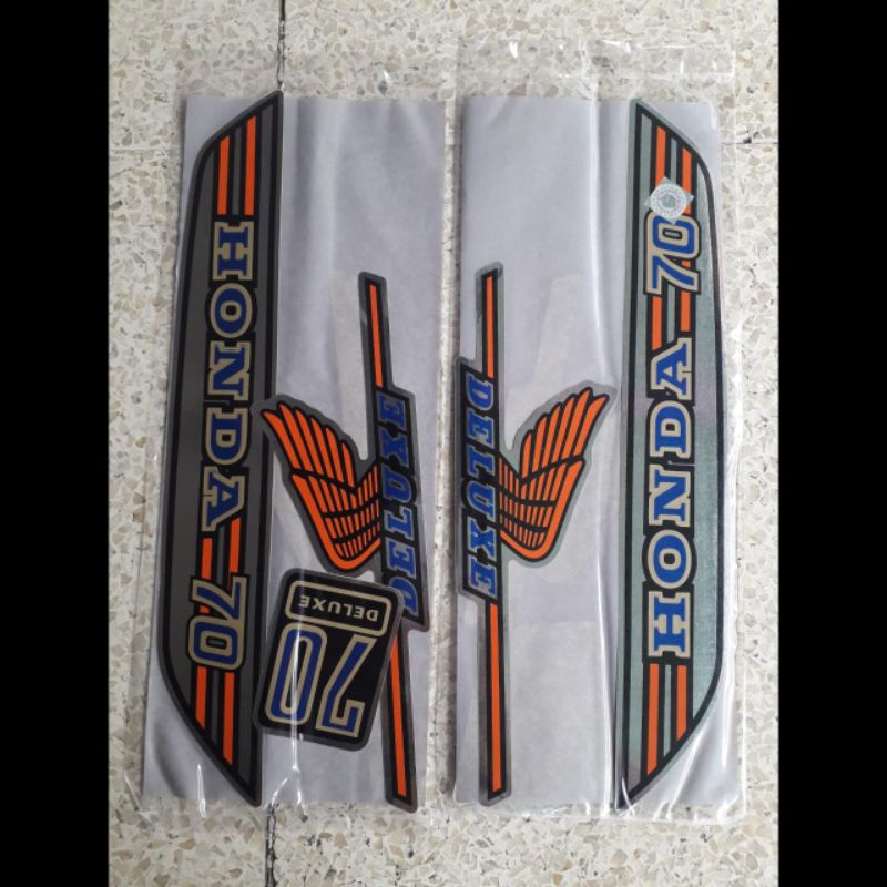 Striping Standard/Ori Honda 70 C 70 Striping Ori Standard C70