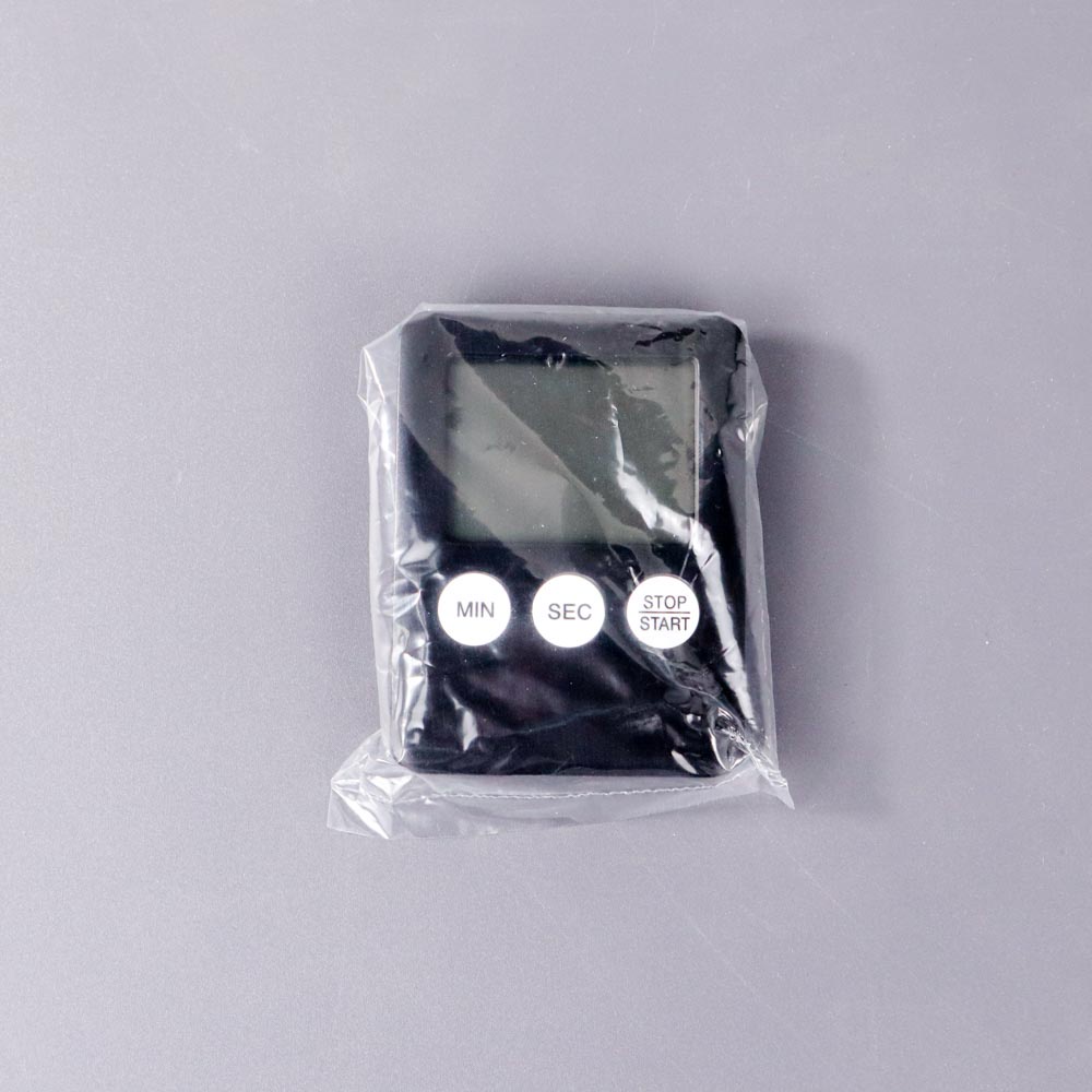 Mini Timer Digital Dapur - 704AAB - Black - OMHX1JBK