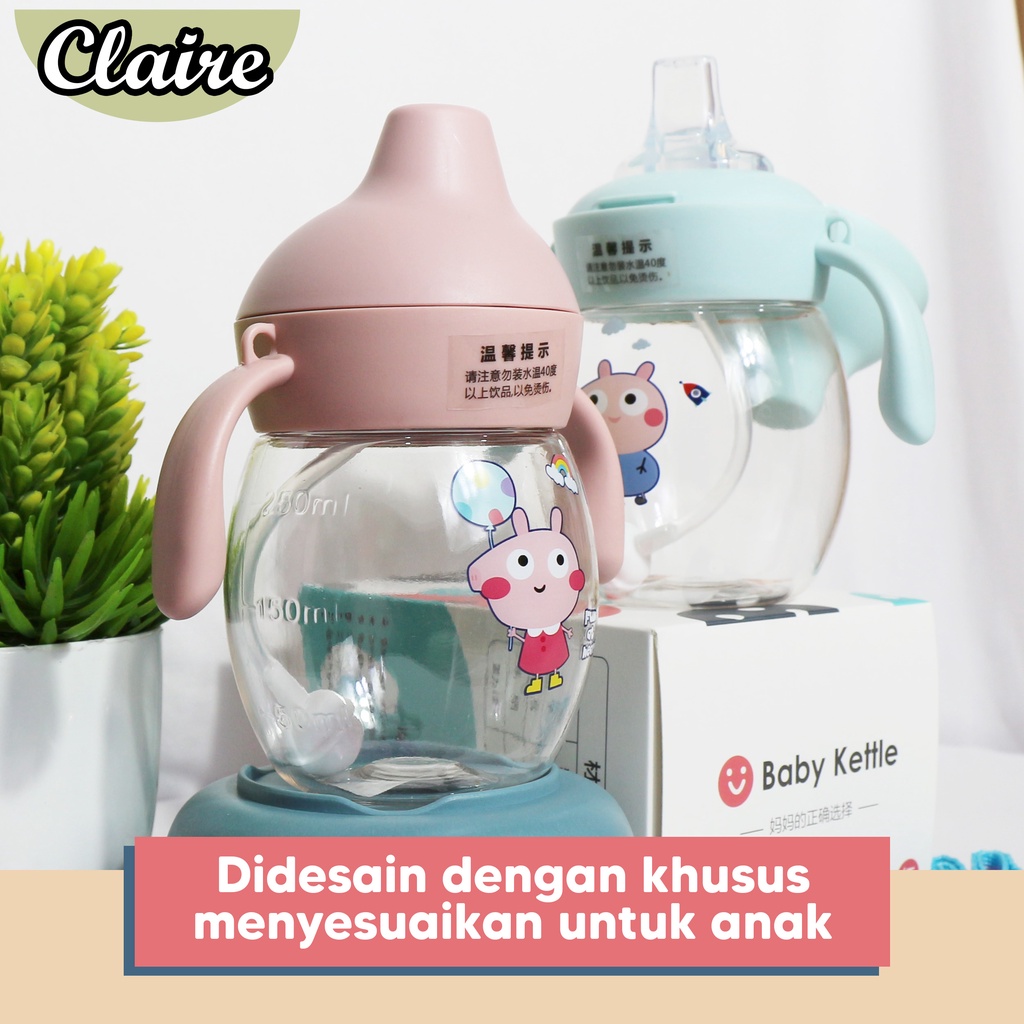 BOTOL MINUM BAYI 270ML / BOTOL MINUM BAYI DUA TANGAN / BOTOL MINUM TERBARU