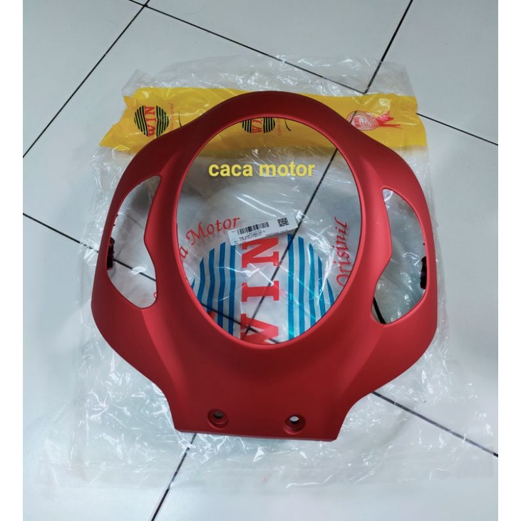 TAMENG PANEL DEPAN SCOOPY NEW 2020 MERAH DOFF - WIN