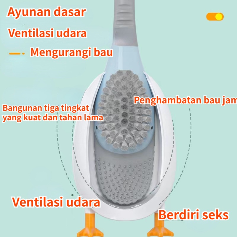 Pembersih Toilet Menggunakan Pembersih Toilet Silikon