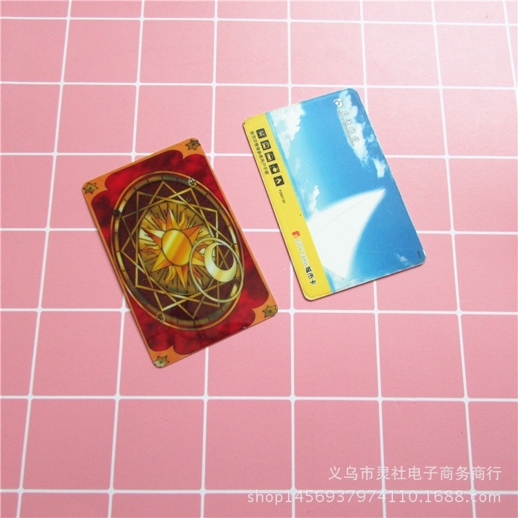 PICL sticker atm kartu clow card stiker cardcaptor sakura anime