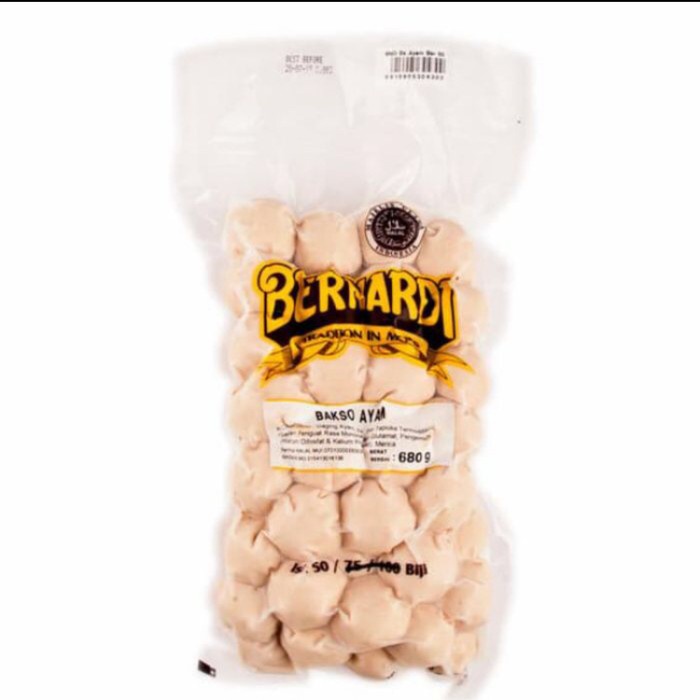 

Bernardi bakso ayam 680gr