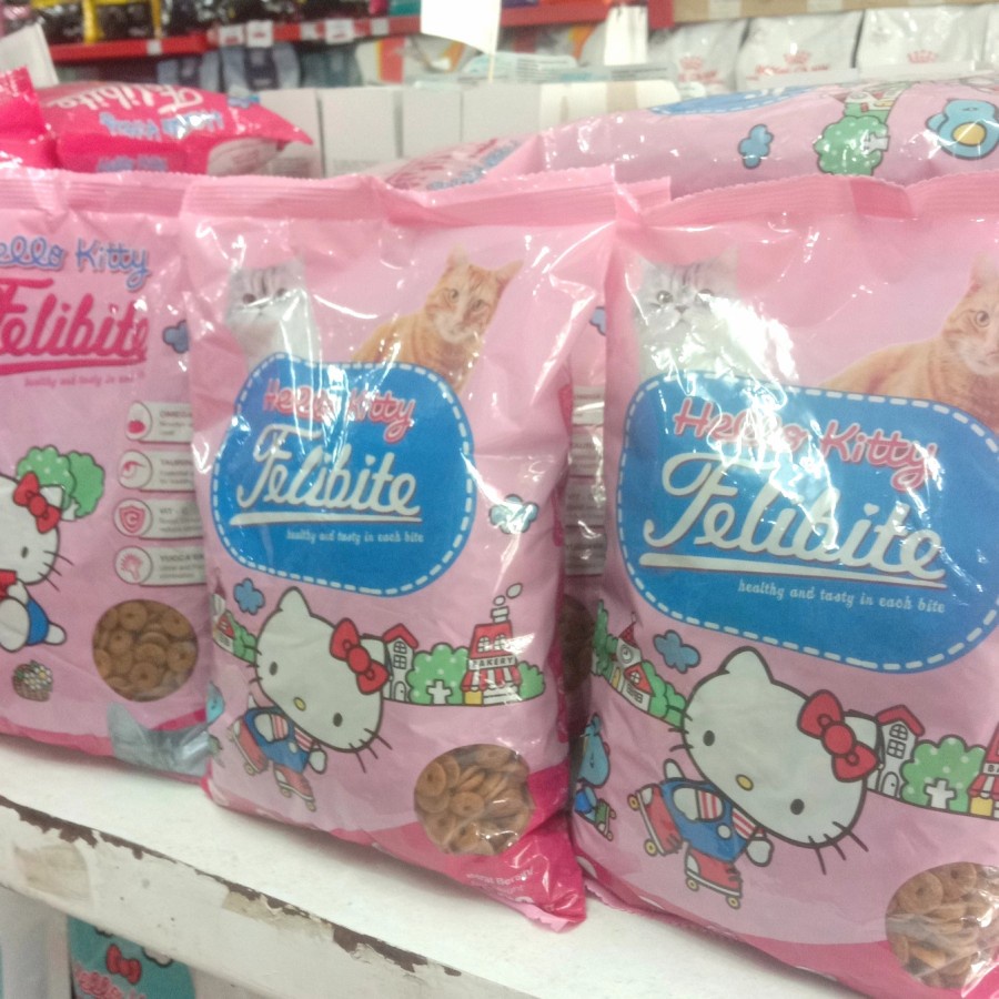 (GOJEK) Felibite Cat donat 10kg Repack - Makanan Kucing Felibite bulet