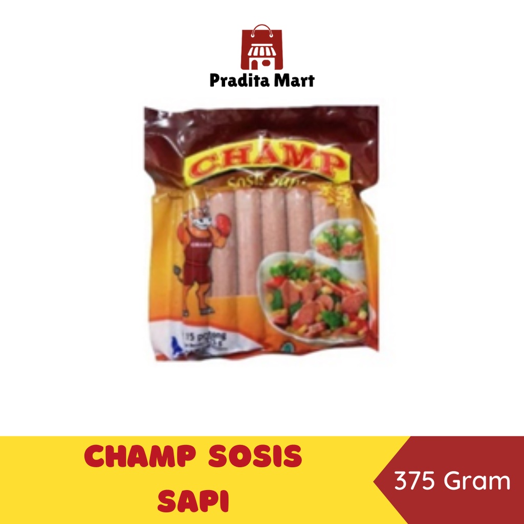 

FROZEN FOOD Champ Sosis Sapi 375 gr