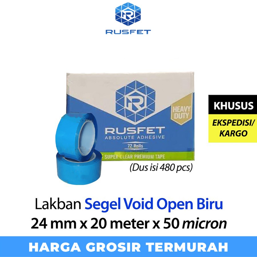 

LAKBAN SECURITY OPEN SEGEL VOID TAPE SELOTIP ISOLASI RUSFET KARGO DUS