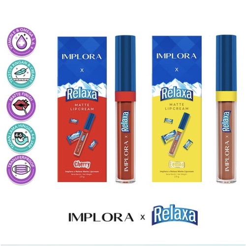 IMPLORA Lip Cream X Relaxa