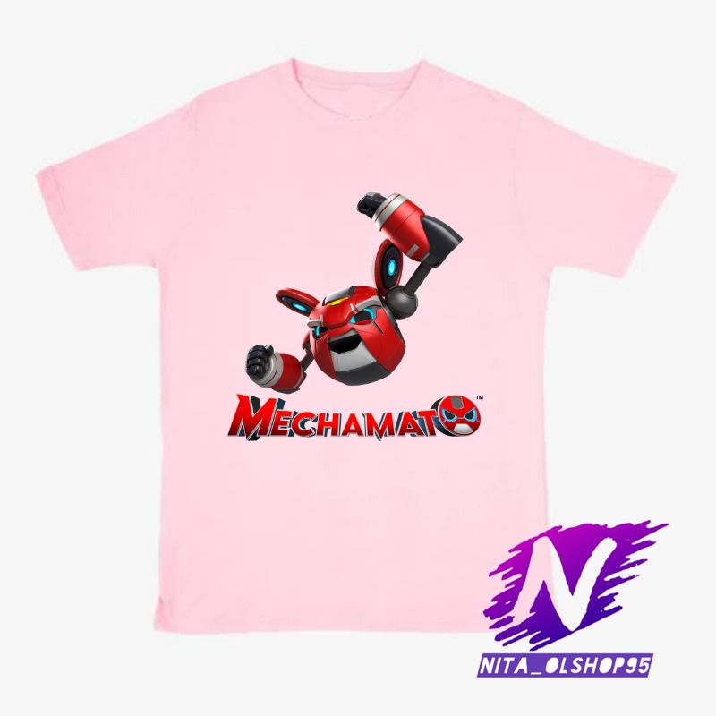 BAJU KAOS ANAK MECHAMATO MECHABOT