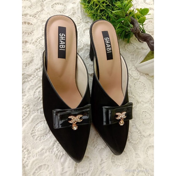 HEELS WANITA/SANDAL BIANCA BY SHABI.SHOES