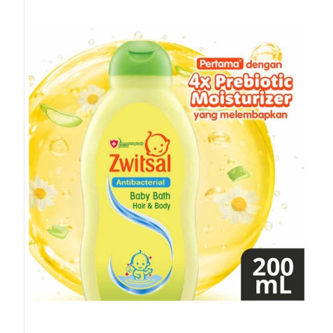sabun dan sampo bayi zwitsal 200ml