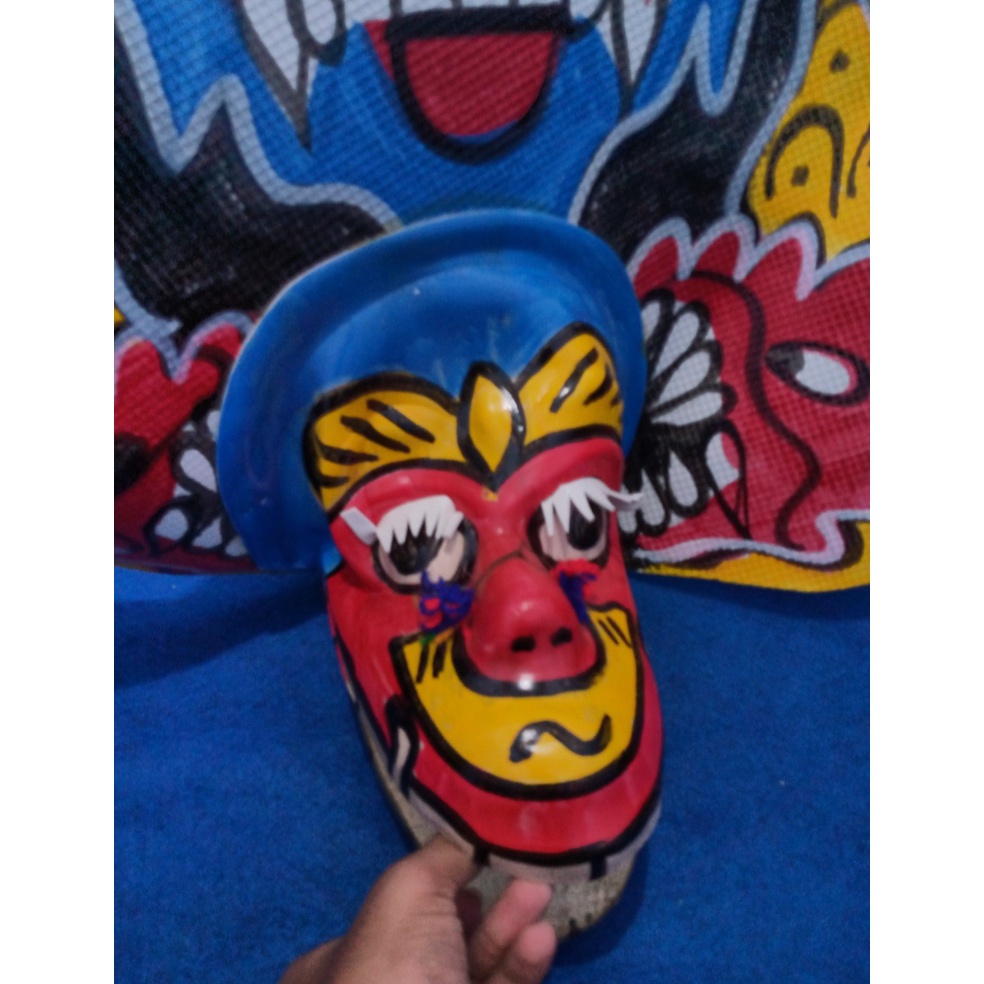 Kirim Hari ini Barongan Devil Yang Murah Jumantoro Caplokan Kayu Anak Kecil Sd Topeng Reog Ponorogo 