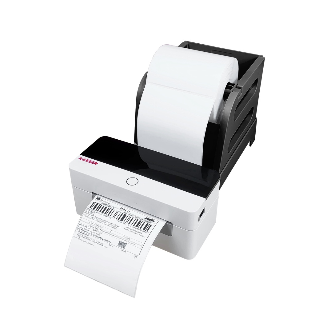 PRINTER STIKER RESI LABEL THERMAL KASSEN DT-540 100MM USB BLUETOOTH