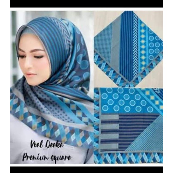 PROMO/NABILA/JILBAB VOAL PREMIUM/GROSIR HIJAB/HIJAB SEGI EMPAT/VOAL MOTIF PREMIUM/HIJAB SEGI EMPAT NABILA BIRU LC