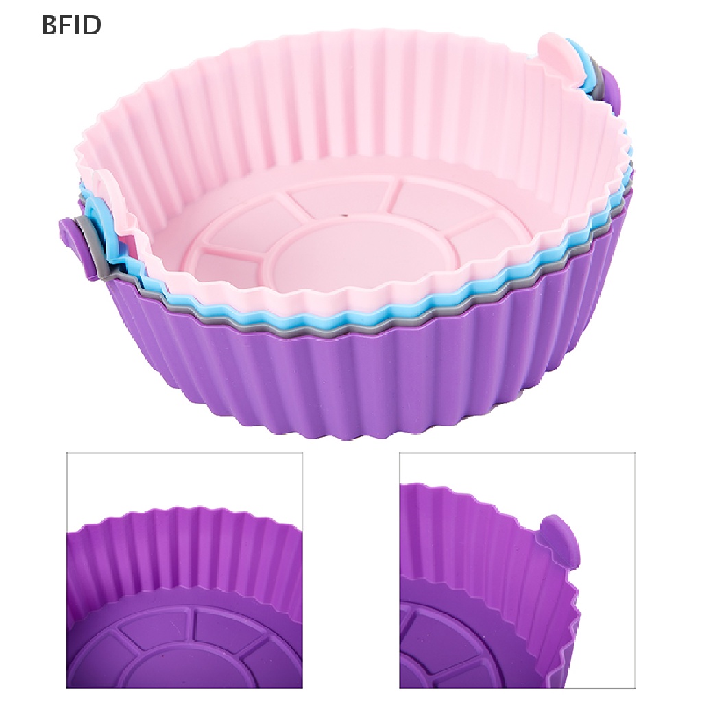 [BFID] 16.5cm Air Fryer Silicone Pot Air Fryer Basket Liner Anti Lengket Oven Baking Tray [ID]