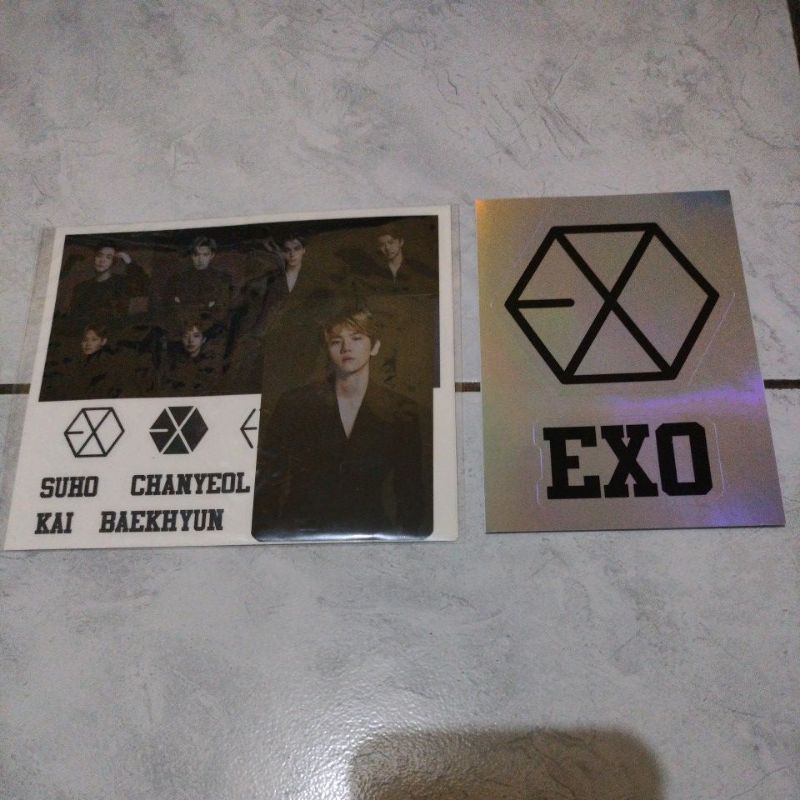 LIGHTSTICK EXO OFFICIAL PHOTOCARD BAEKHYUN