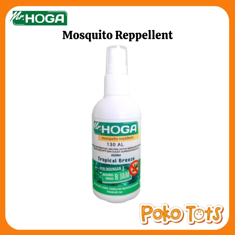 Mr. Hoga Mosquito Repellent 80ml Spray Anti Nyamuk Mr Hoga WHS