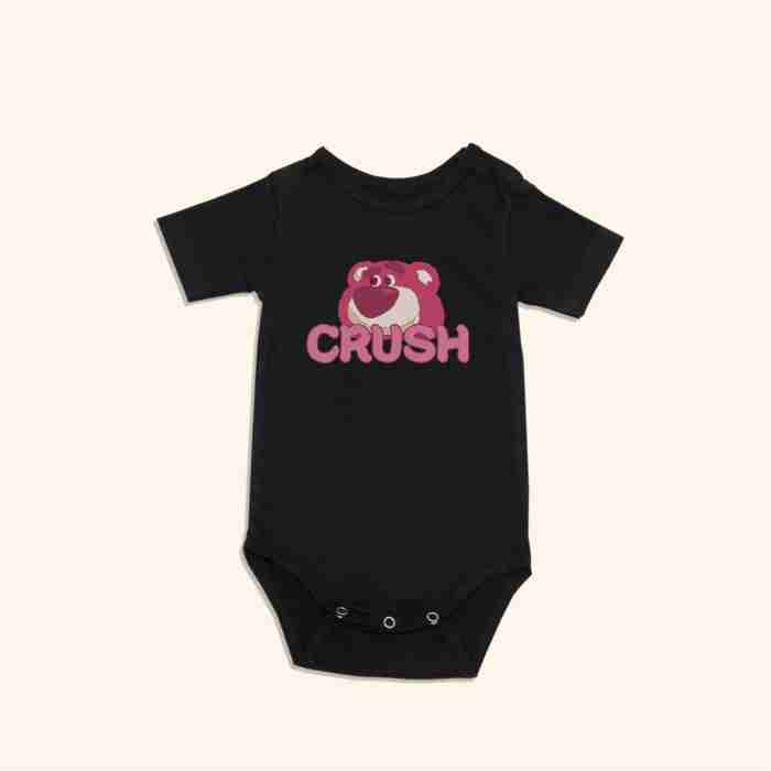 Jumper Bayi Cowok Cewek Crush Bear Bahan Katun Usia 0 sd 12 Bulan jumpsuit new born