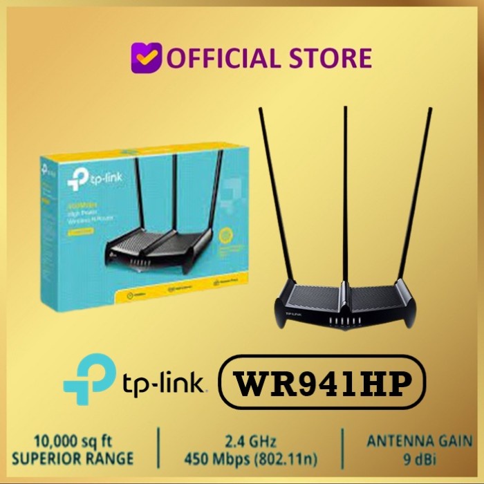 Router Tp-Link Tl-Wr941Hp : Tplink High Power Wifi Wireless Router
