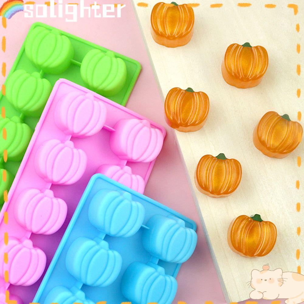 Solighter Halloween Cetakan Coklat Handmade Craft Decor Pembuatan Kue