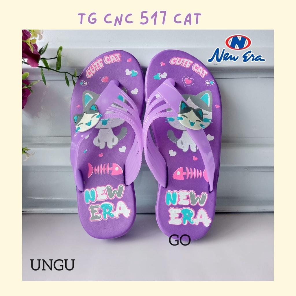 BB NEW ERA TG CNC 517 CAT 31-35 sandal anak murah keren imut lucu sandal liburan