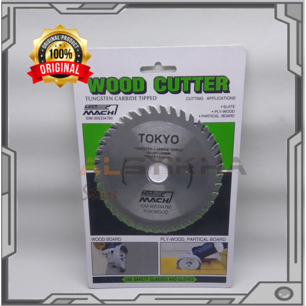 Mata Potong Circle 4'' x 40 T / Circular Saw Blade 4'' x 40 T murah / Mata Potong Kayu 4'' x 40T